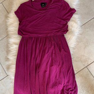 Vibrant ASOS Maternity + Nursing Dress